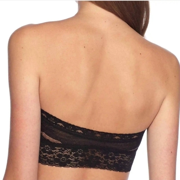 Intimately Free People Black Lace Bandeau Bralette NWT Size Small - Picture 6 of 7
